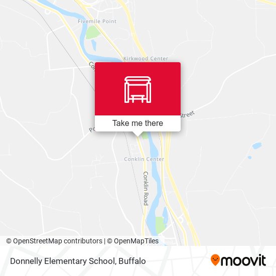 Donnelly Elementary School map