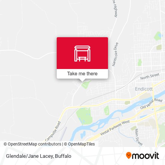 Glendale/Jane Lacey map