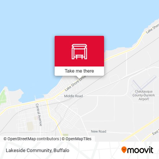 Lakeside Community map