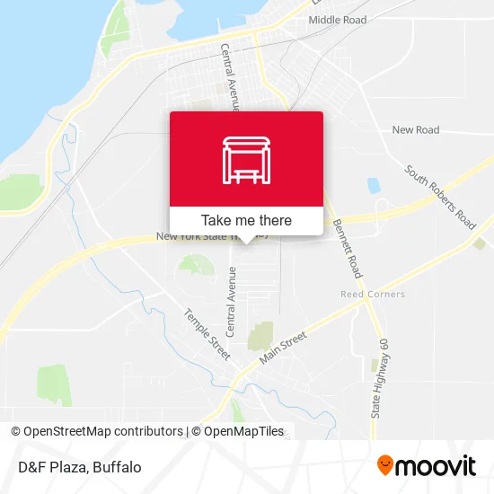 D&F Plaza map