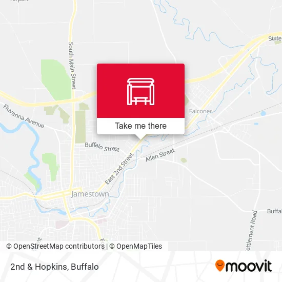 2nd & Hopkins map