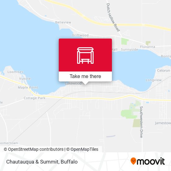 Chautauqua & Summit map
