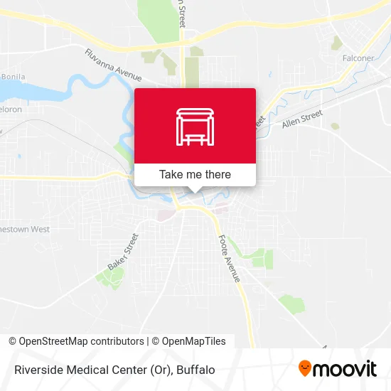 Riverside Medical Center (Or) map