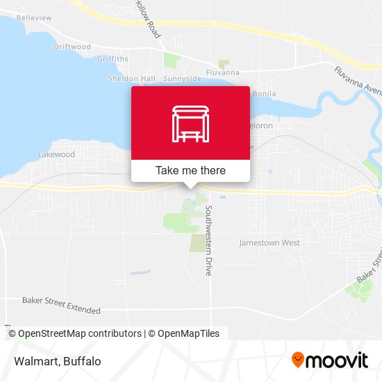 Walmart map