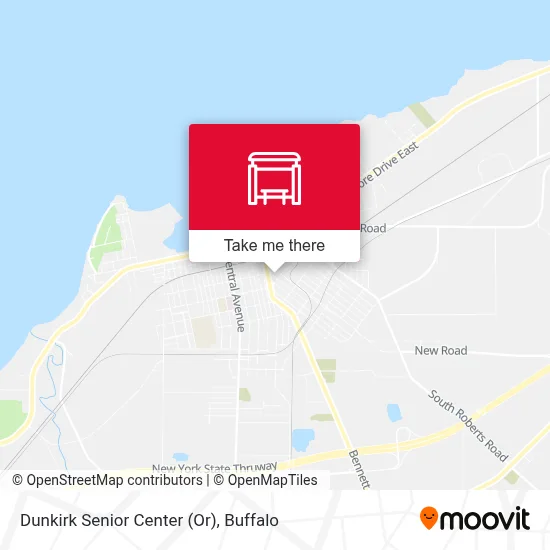 Dunkirk Senior Center (Or) map