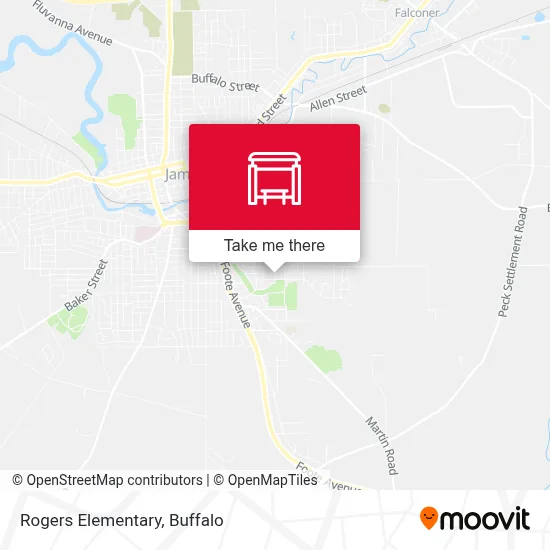 Rogers Elementary map