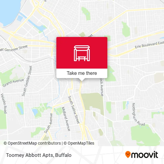Mapa de Toomey Abbott Apts