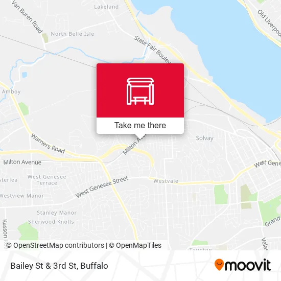 Mapa de Bailey St & 3rd St