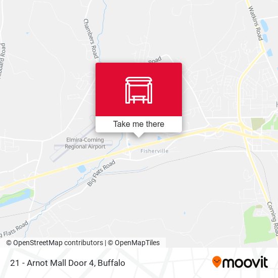 21 - Arnot Mall Door 4 map