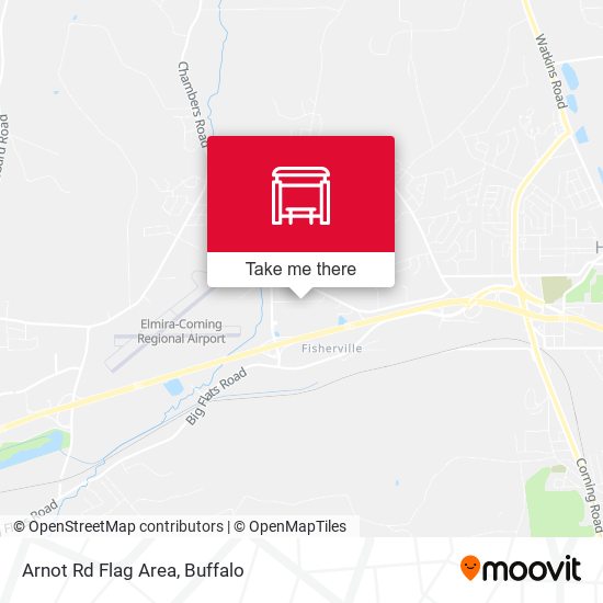 Arnot Rd Flag Area map