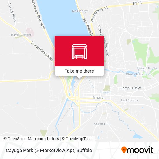 Cayuga Park @ Marketview Apt map