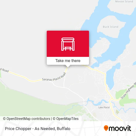 Price Chopper - As Needed map