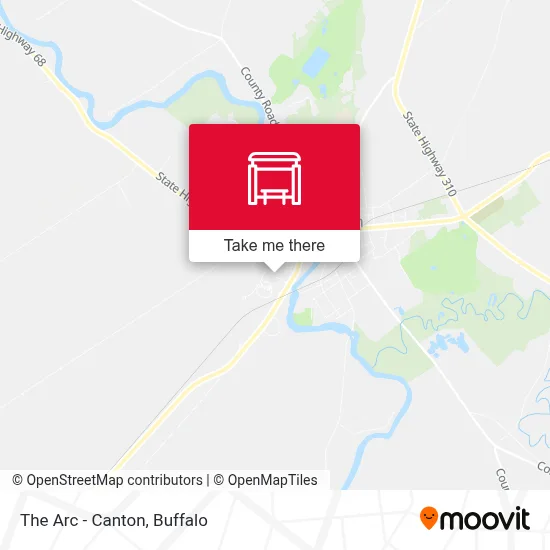 The Arc - Canton map