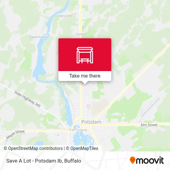 Save A Lot - Potsdam Ib map