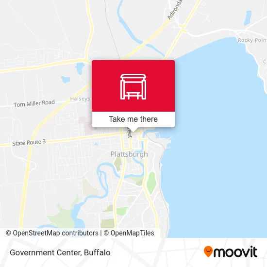 Government Center map