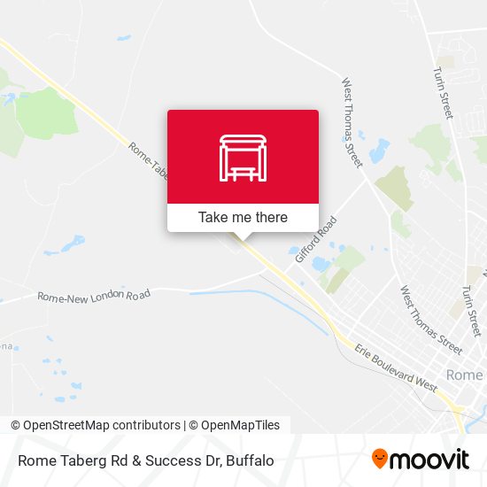 Mapa de Rome Taberg Rd & Success Dr