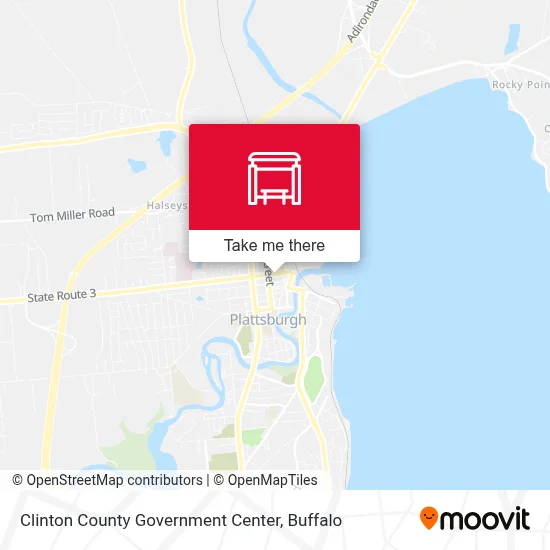 Clinton County Government Center map
