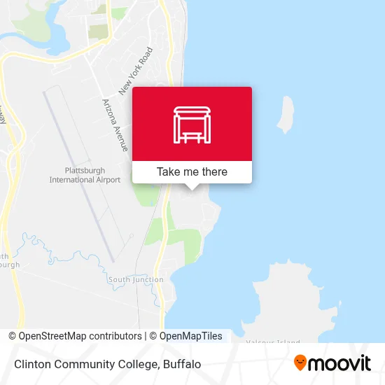 Clinton Community College map