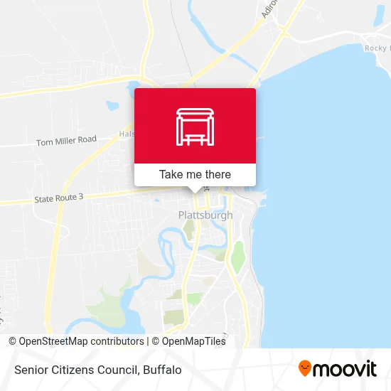 Senior Citizens Council map