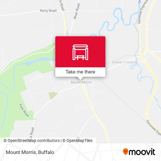 Mapa de Mount Morris