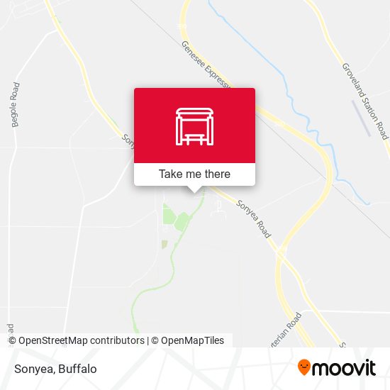 Sonyea map