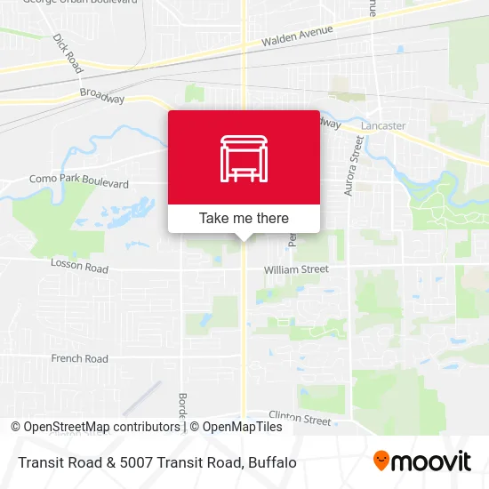 Transit Road & 5007 Transit Road map