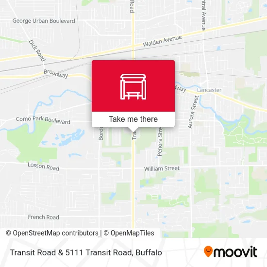 Transit Road & 5111 Transit Road map