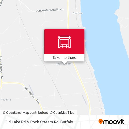 Old Lake Rd & Rock Stream Rd map