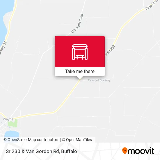 Mapa de Sr 230 & Van Gordon Rd