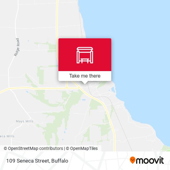 Mapa de 109 Seneca Street