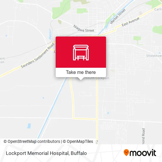 Lockport Memorial Hospital map