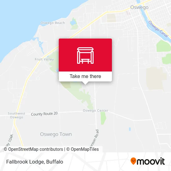 Mapa de Fallbrook Lodge