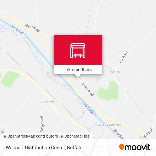Mapa de Walmart Distribution Center