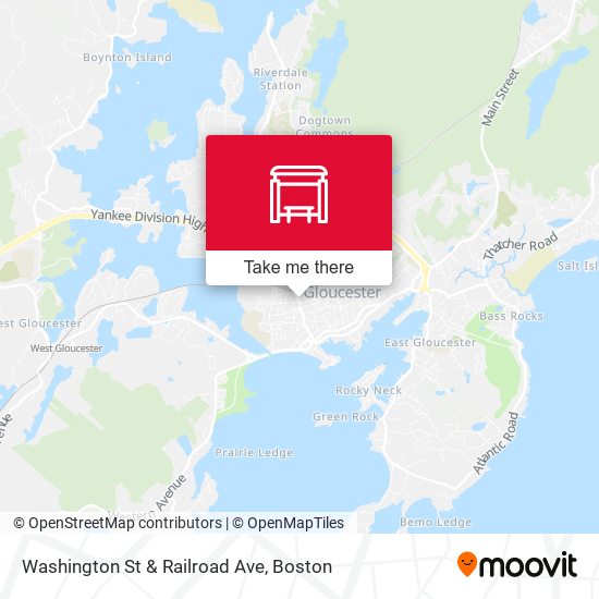 Mapa de Washington St & Railroad Ave