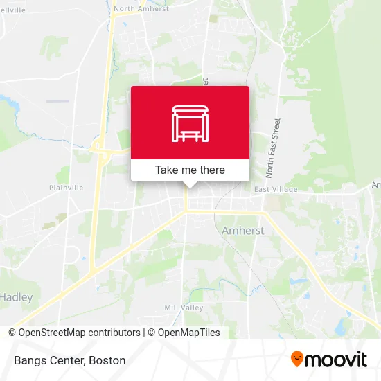 Bangs Center map