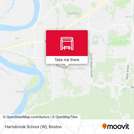 Mapa de Hartsbrook School (W)