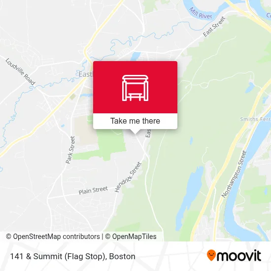 141 & Summit (Flag Stop) map