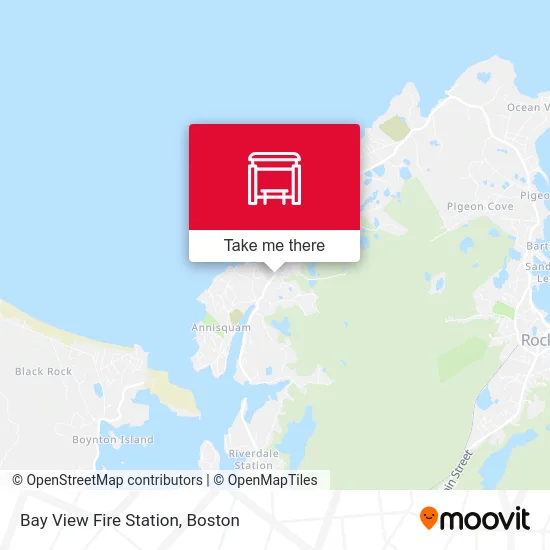 Bay View Fire Station map