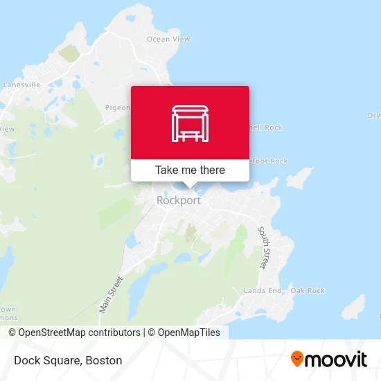 Mapa de Dock Square