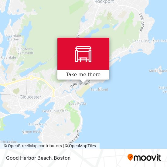 Good Harbor Beach map