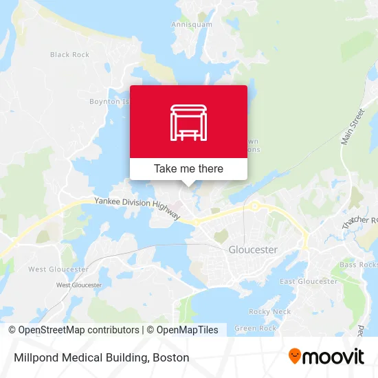 Millpond Medical Building map