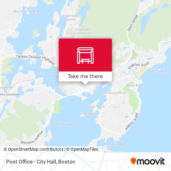 Mapa de Post Office - City Hall