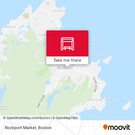 Mapa de Rockport Market