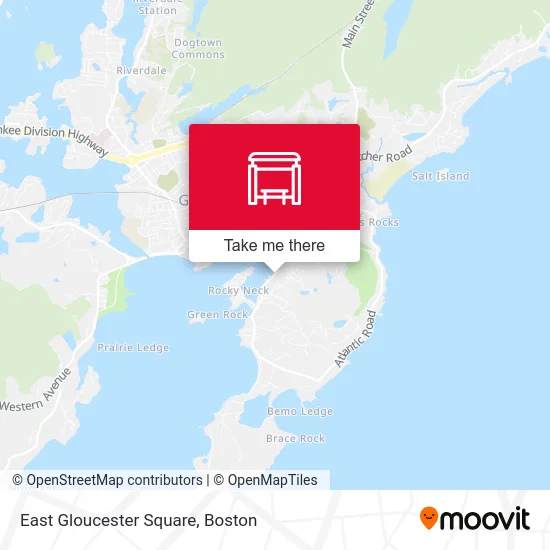 East Gloucester Square map