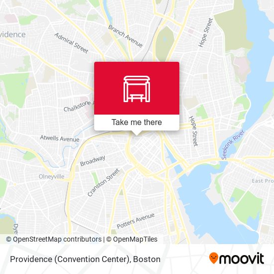 Mapa de Providence (Convention Center)