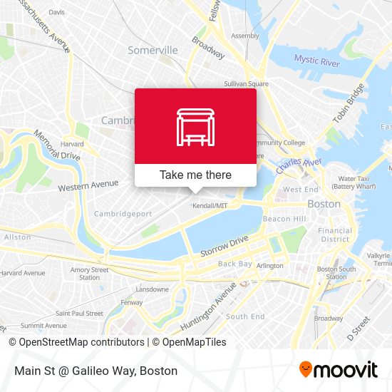 Main St @ Galileo Way map