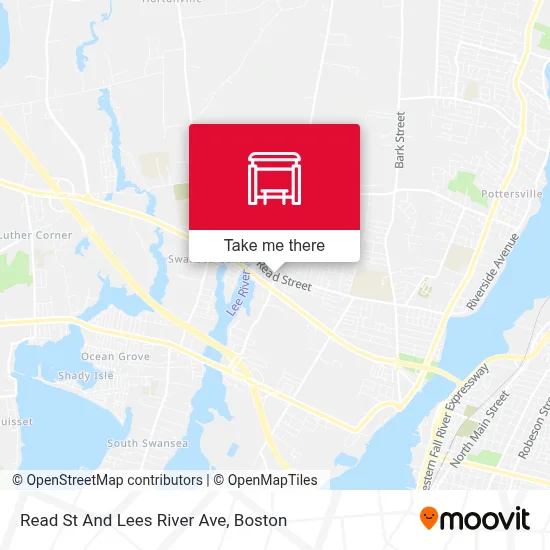 Read St And Lees River Ave map