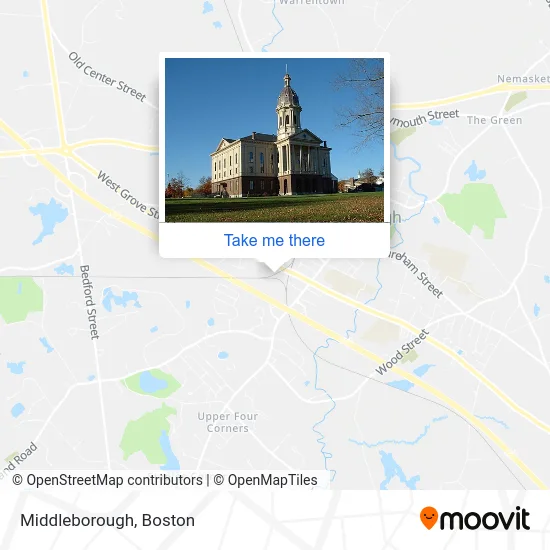 Middleborough map