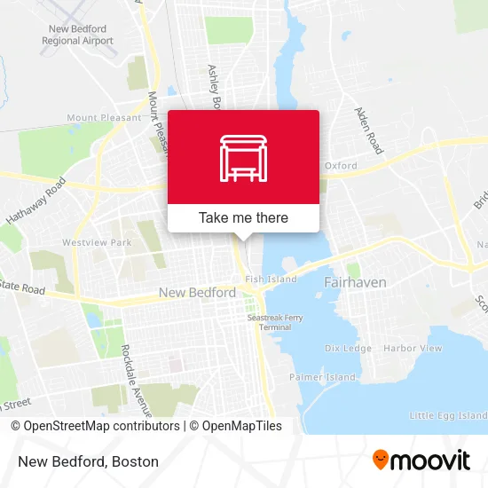 New Bedford map