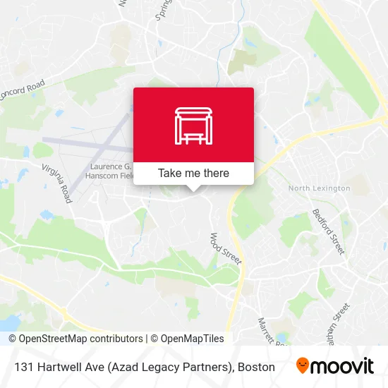 131 Hartwell Ave  (Azad Legacy Partners) map